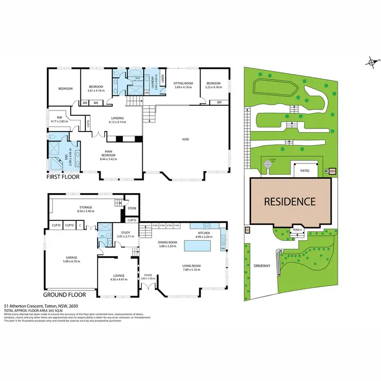 Floorplan of Homely house listing, 51 Atherton Crescent, Tatton NSW 2650