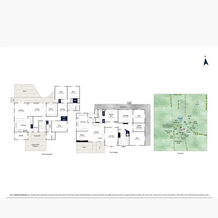 Floorplan of Homely rural property listing, 1285 Barrabool Road, Gnarwarre VIC 3221