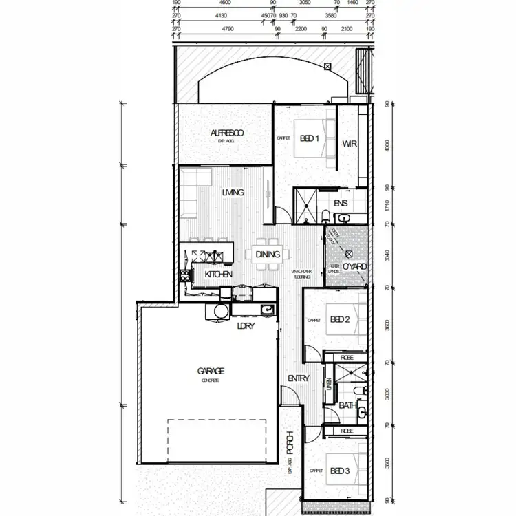 Floorplan of Homely house listing, Address available on request