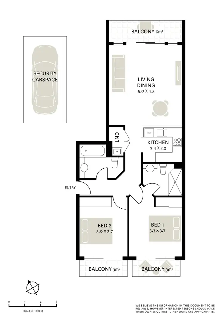 Floorplan of Homely apartment listing, 18/52a Nelson Street, Annandale NSW 2038