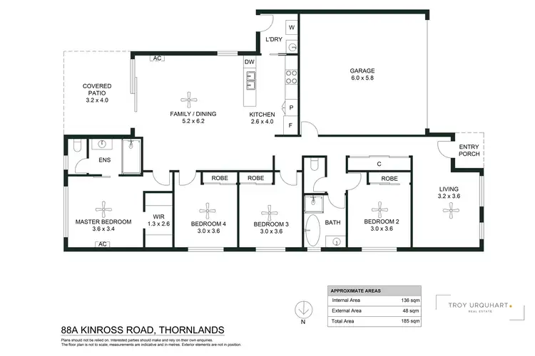 Floorplan of Homely house listing, 88A Kinross Road, Thornlands QLD 4164
