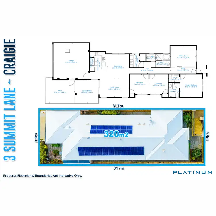 Floorplan of Homely house listing, 3 Summit Lane, Craigie WA 6025