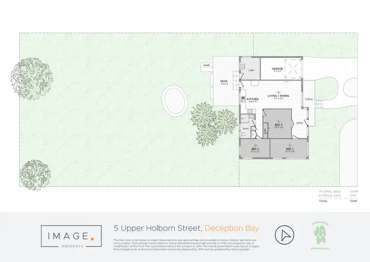 Floorplan of Homely house listing, 5 Upper Holborn Street, Deception Bay QLD 4508