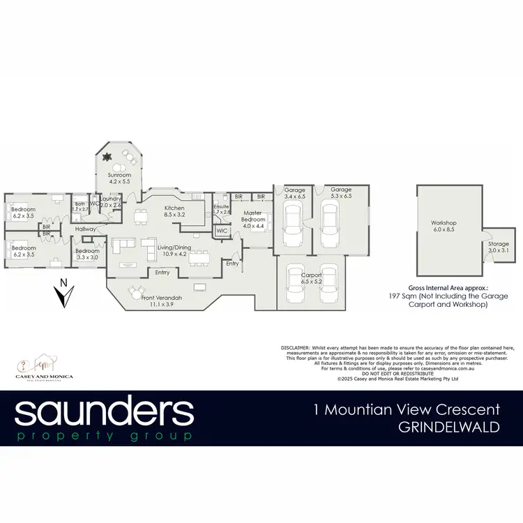 Floorplan of Homely house listing, 1 Mountain View Crescent, Grindelwald TAS 7277
