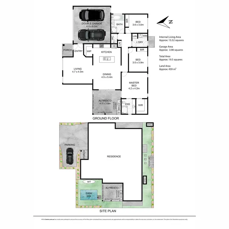 Floorplan of Homely house listing, 32A Knott Street, Safety Beach VIC 3936