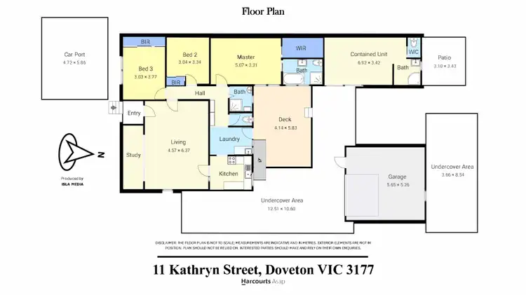 Floorplan of Homely house listing, 11 Kathryn Street, Doveton VIC 3177