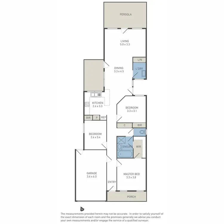 Floorplan of Homely house listing, 1/27 Fleetwood Drive, Greenvale VIC 3059
