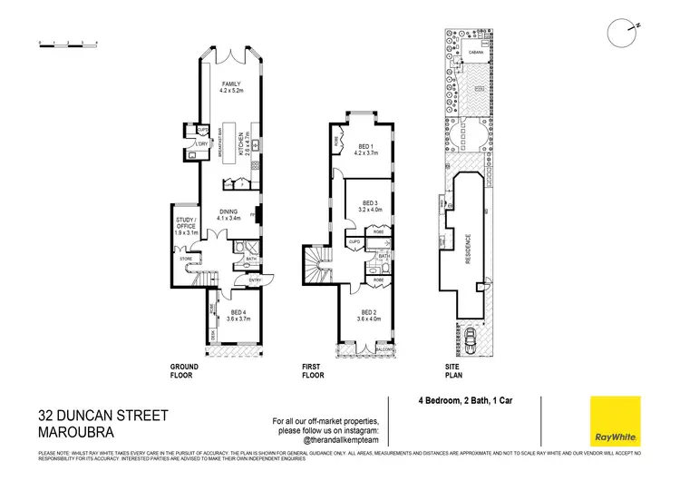 Floorplan of Homely house listing, 32 Duncan Street, Maroubra NSW 2035