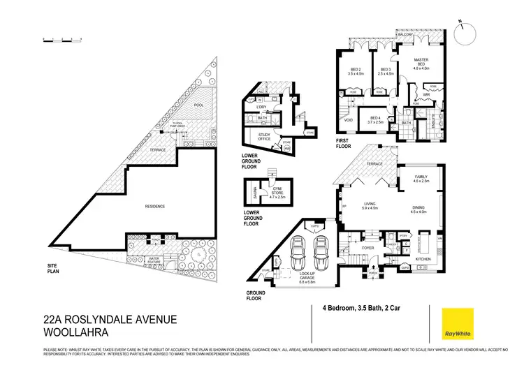 Floorplan of Homely house listing, 22A Roslyndale Avenue, Woollahra NSW 2025