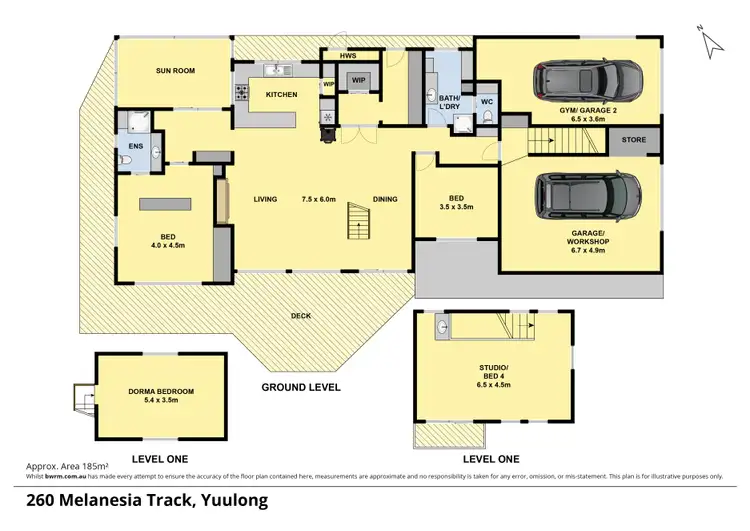 Floorplan of Homely rural property listing, 260 Melanesia Track, Yuulong VIC 3237