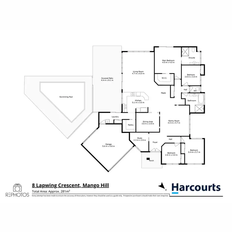 Floorplan of Homely house listing, 8 Lapwing Crescent, Mango Hill QLD 4509
