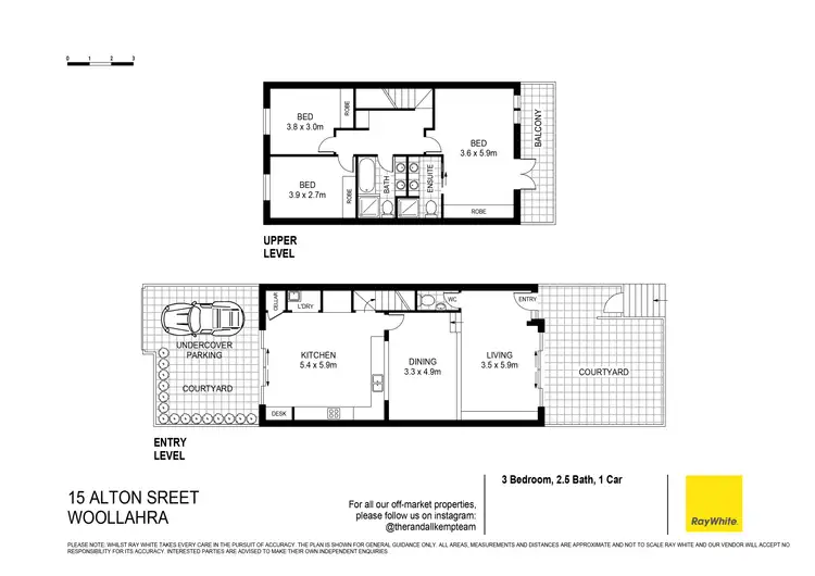 Floorplan of Homely house listing, 15 Alton Street, Woollahra NSW 2025
