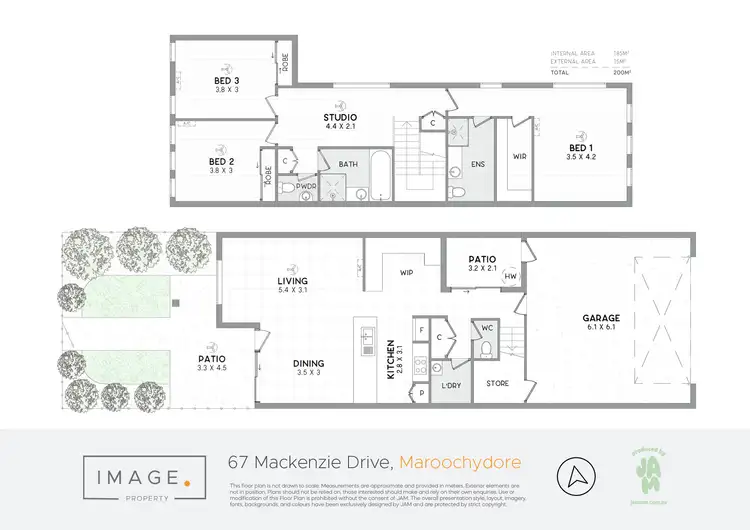 Floorplan of Homely house listing, 67 Mackenzie Drive, Maroochydore QLD 4558