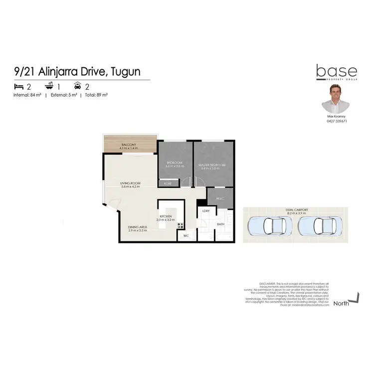 Floorplan of Homely unit listing, 9/21 Alinjarra Drive, Tugun QLD 4224