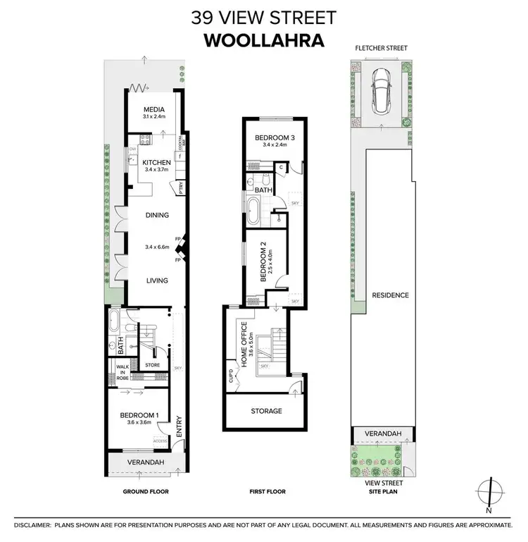 Floorplan of Homely house listing, 39 View Street, Woollahra NSW 2025