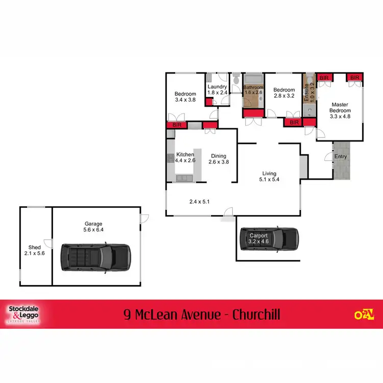 Floorplan of Homely house listing, 9 McLean Avenue, Churchill VIC 3842