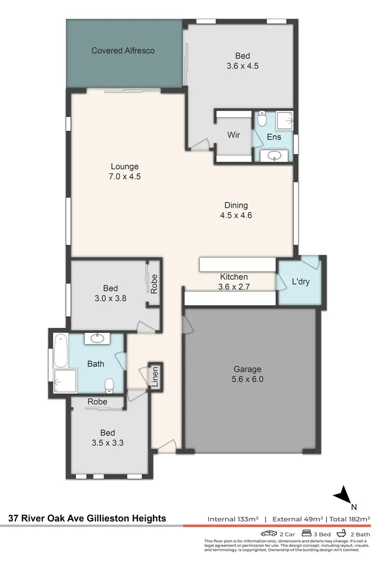Floorplan of Homely house listing, 37 River Oak Avenue, Gillieston Heights NSW 2321