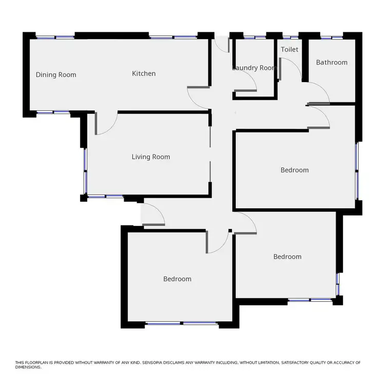 Floorplan of Homely house listing, 23 Lindsay Street, Dennington VIC 3280