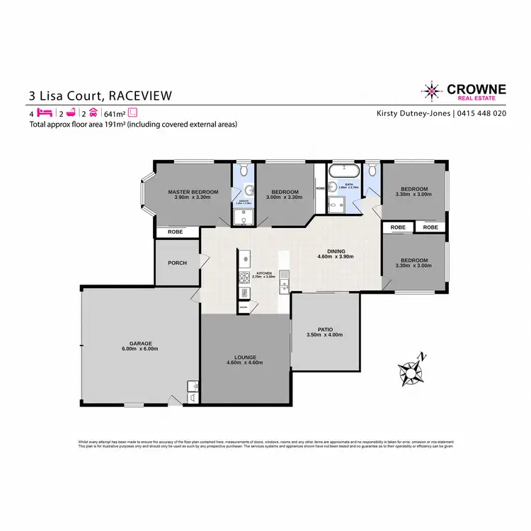 Floorplan of Homely house listing, 3 Lisa Court, Raceview QLD 4305