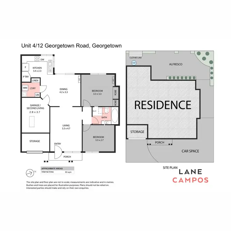 Floorplan of Homely villa listing, 4/12 Georgetown Road, Georgetown NSW 2298