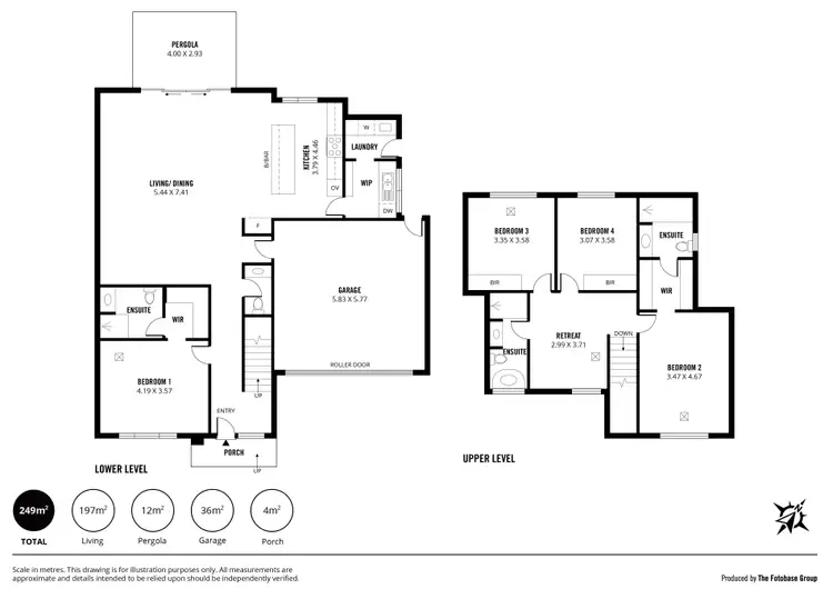 Floorplan of Homely house listing, 41 Caroline Drive, Fulham Gardens SA 5024