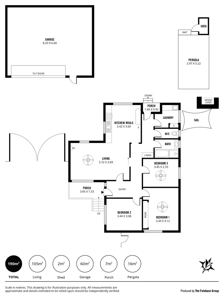 Floorplan of Homely house listing, 19 Louise Crescent, Morphett Vale SA 5162