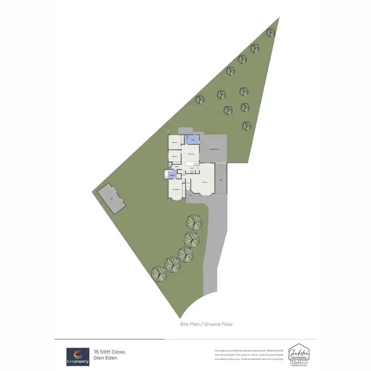 Floorplan of Homely house listing, 15 Stitt Close, Glen Eden QLD 4680