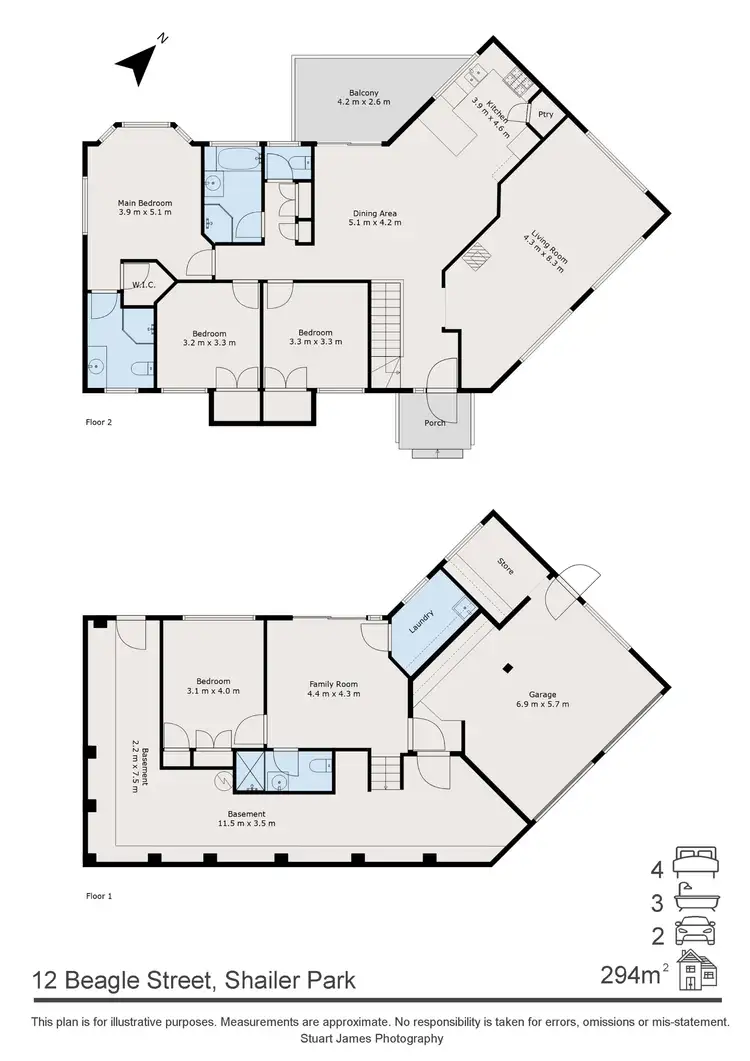 Floorplan of Homely house listing, 12 Beagle Street, Shailer Park QLD 4128