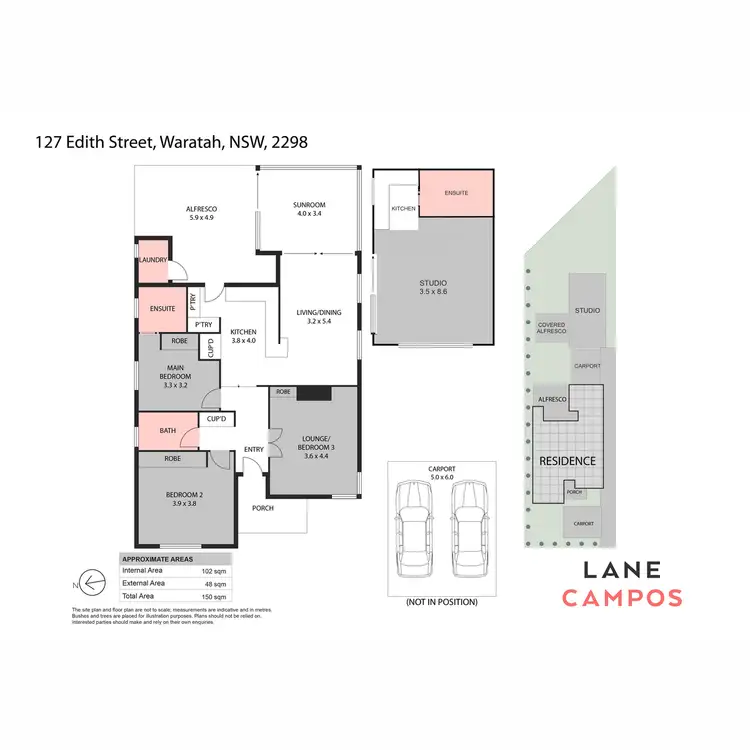 Floorplan of Homely house listing, 127 Edith Street, Waratah NSW 2298