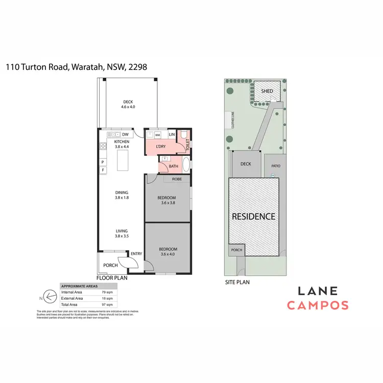 Floorplan of Homely house listing, 110 Turton Road, Waratah NSW 2298