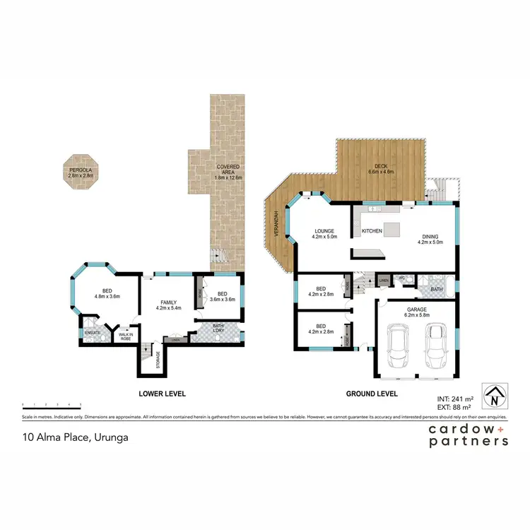 Floorplan of Homely house listing, 10 Alma Place, Urunga NSW 2455