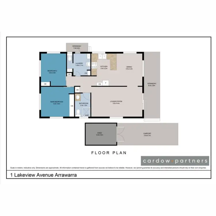 Floorplan of Homely house listing, 1 Lake Drive, Lorikeet Park, Arrawarra NSW 2456