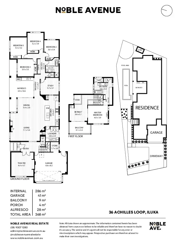 Floorplan of Homely house listing, 36 Achilles Loop, Iluka WA 6028