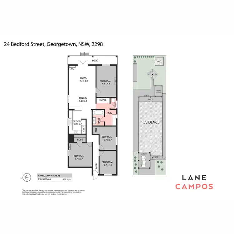 Floorplan of Homely house listing, 24 Bedford Street, Georgetown NSW 2298