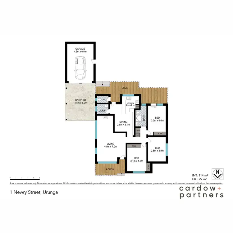 Floorplan of Homely house listing, 1 Newry Street, Urunga NSW 2455