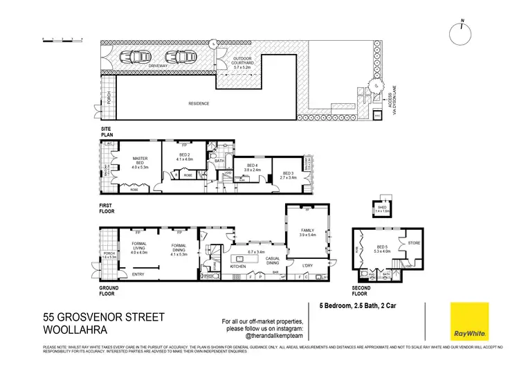 Floorplan of Homely house listing, 55 Grosvenor Street, Woollahra NSW 2025