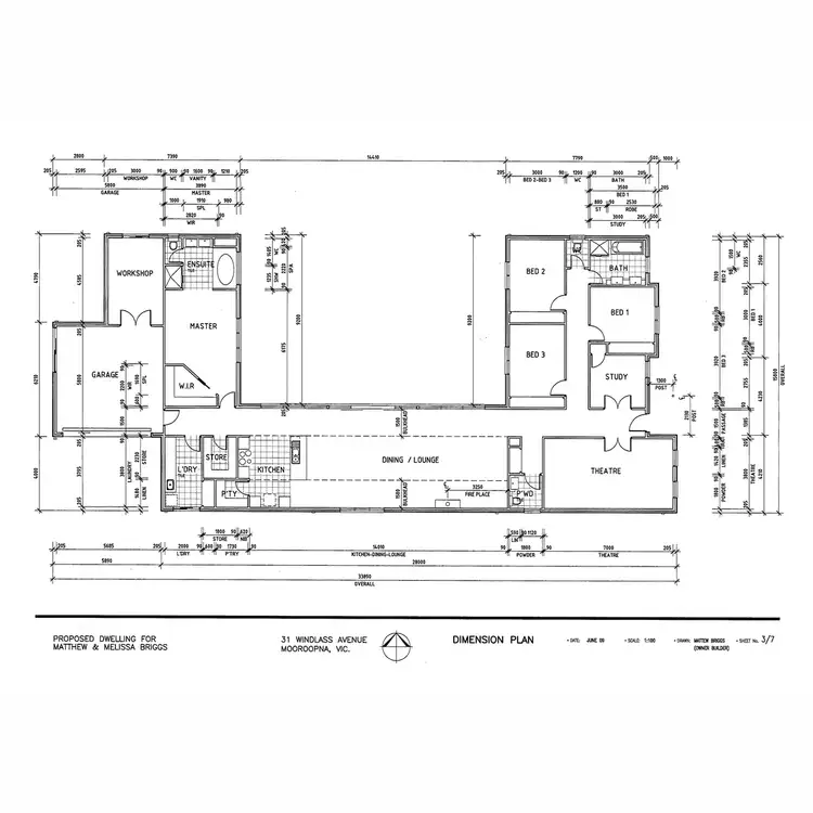 Floorplan of Homely house listing, 31 Windlass Avenue, Mooroopna VIC 3629