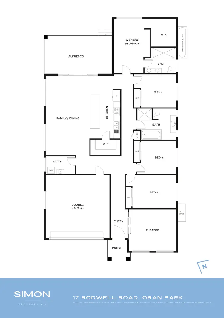 Floorplan of Homely house listing, 17 Rodwell Road, Oran Park NSW 2570