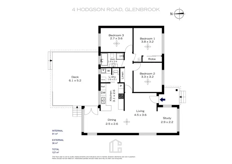 Floorplan of Homely house listing, 4 Hodgson Road, Glenbrook NSW 2773