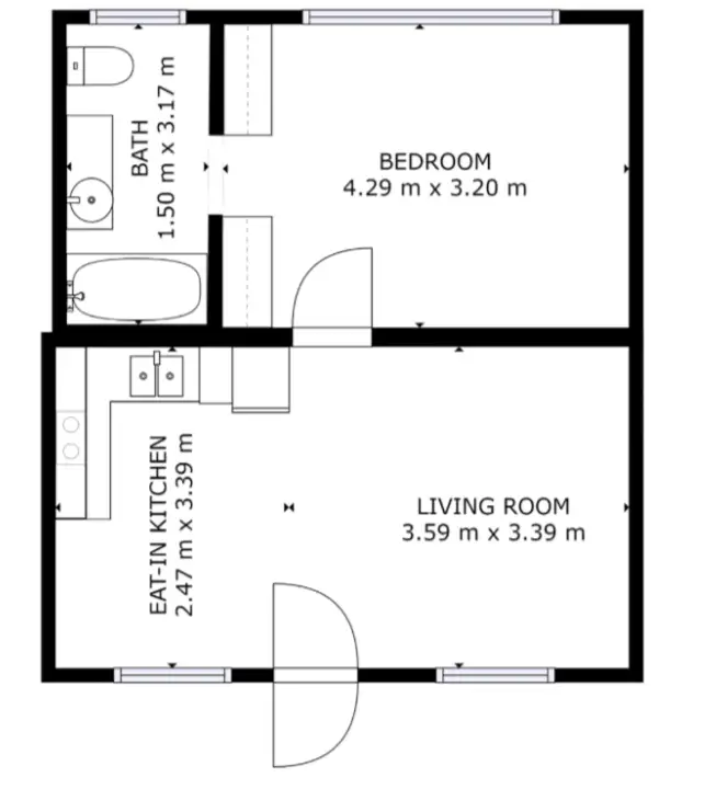 Floorplan of Homely unit listing, 3/2315 Gold Coast Highway, Mermaid Beach QLD 4218