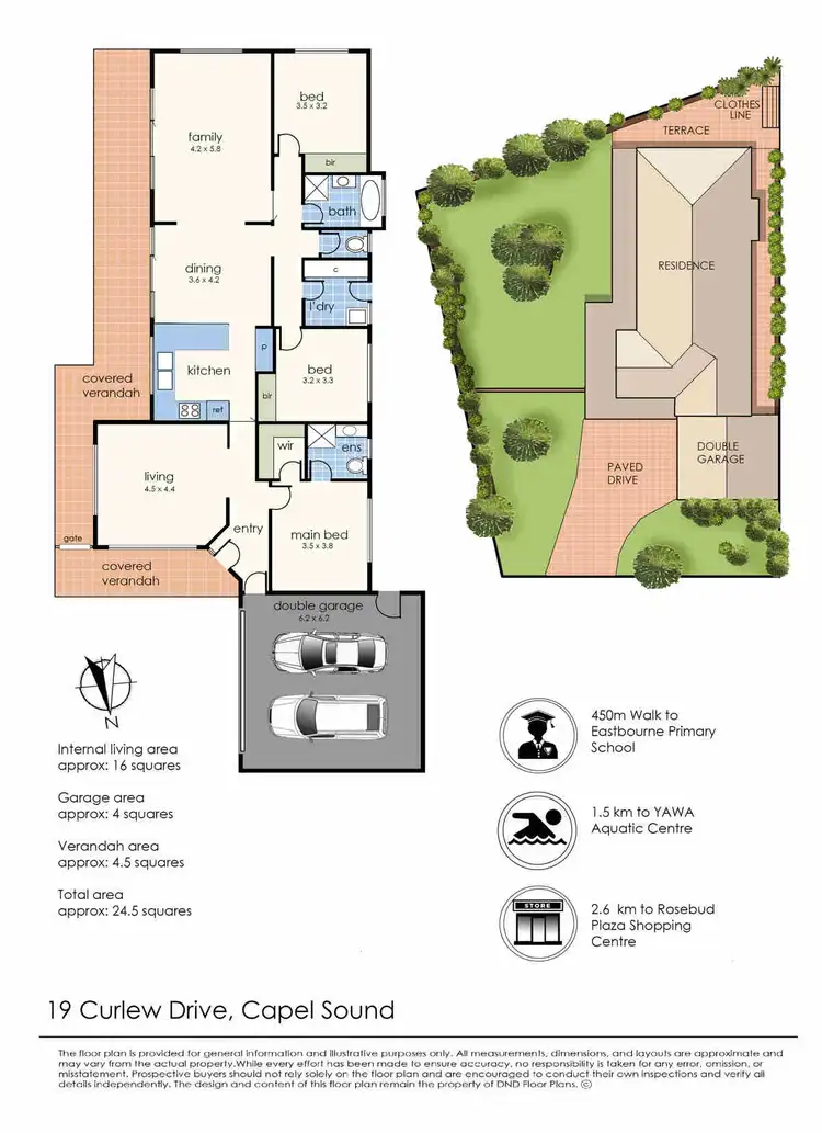Floorplan of Homely house listing, 19 Curlew Drive, Capel Sound VIC 3940