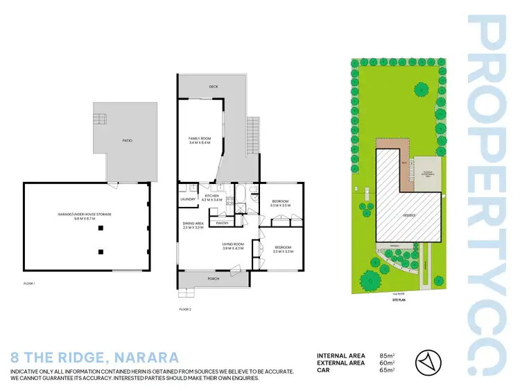 Floorplan of Homely house listing, 8 The Ridge, Narara NSW 2250