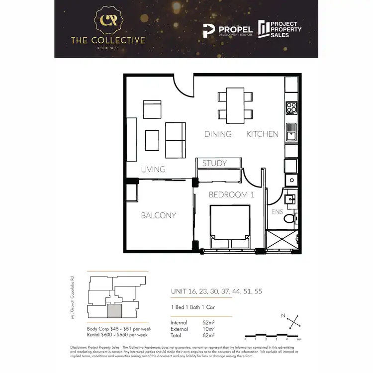 Floorplan of Homely apartment listing, 51/1 New Road, Mount Gravatt QLD 4122