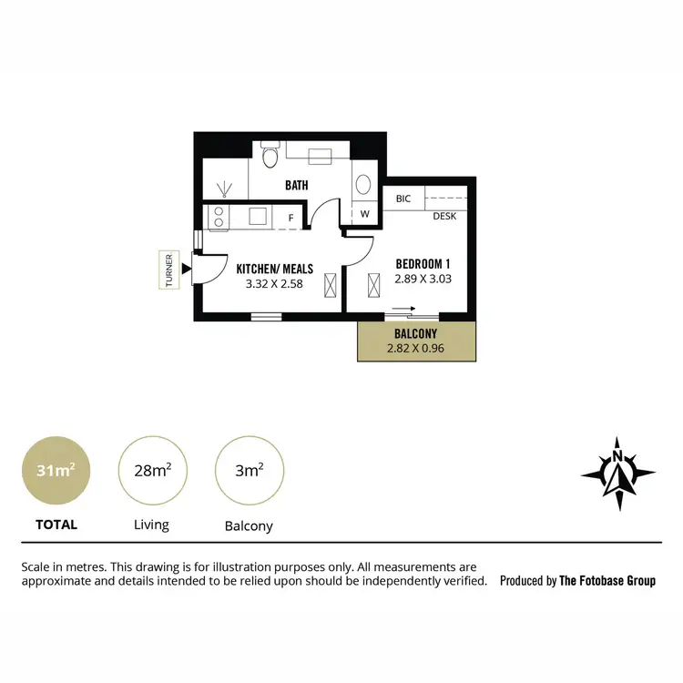 Floorplan of Homely apartment listing, 705/235-237 Pirie Street, Adelaide SA 5000