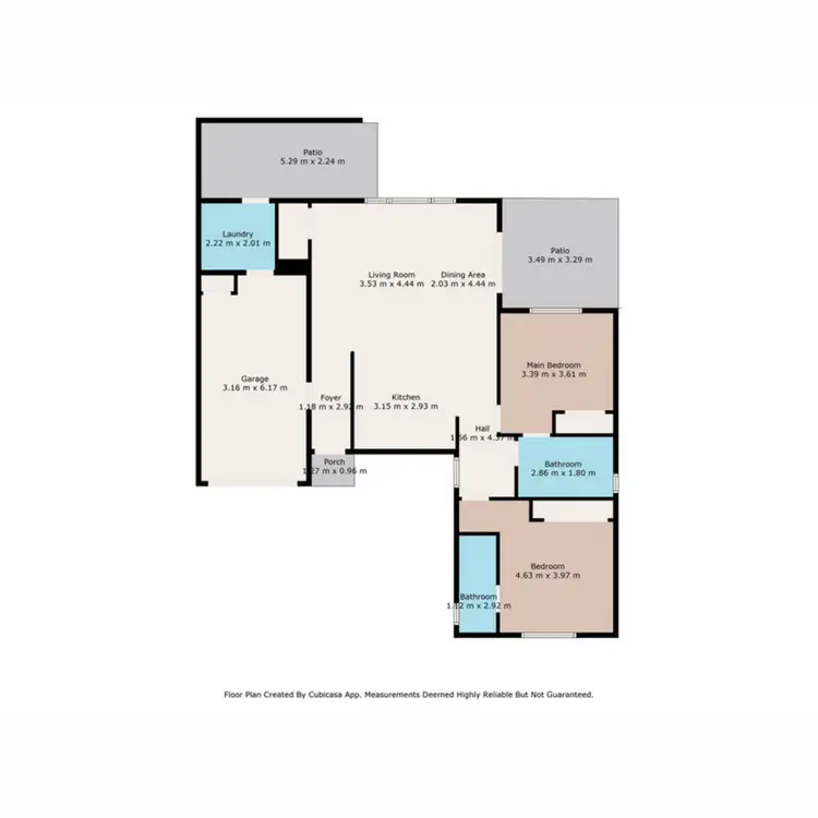 Floorplan of Homely unit listing, 4/108A George Street, Gunnedah NSW 2380