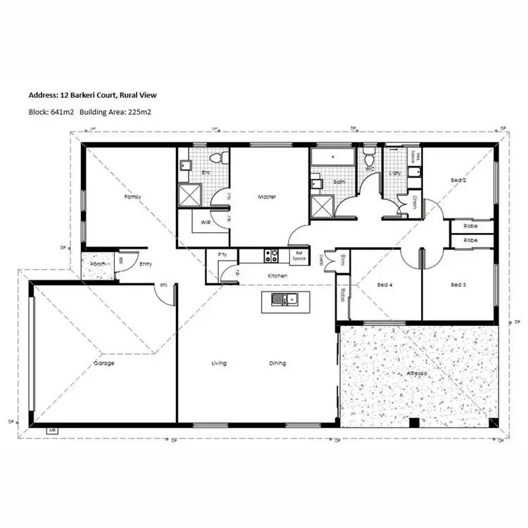 Floorplan of Homely house listing, 9,10,12 Barkeri Court, Rural View QLD 4740