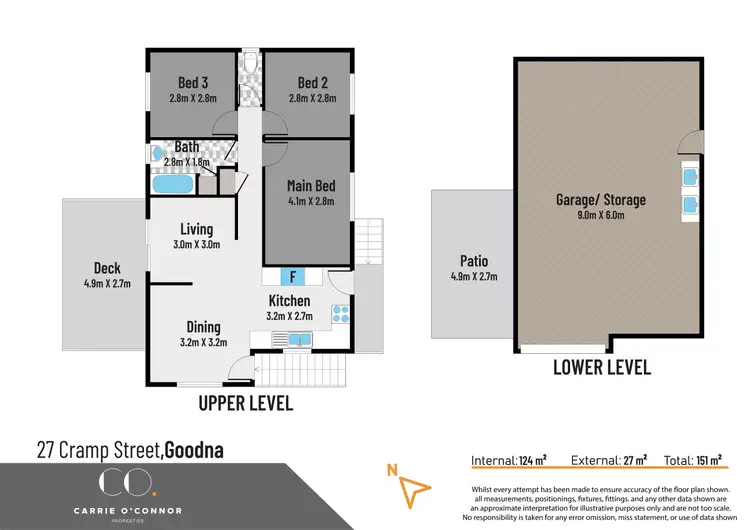 Floorplan of Homely house listing, 27 Cramp Street, Goodna QLD 4300