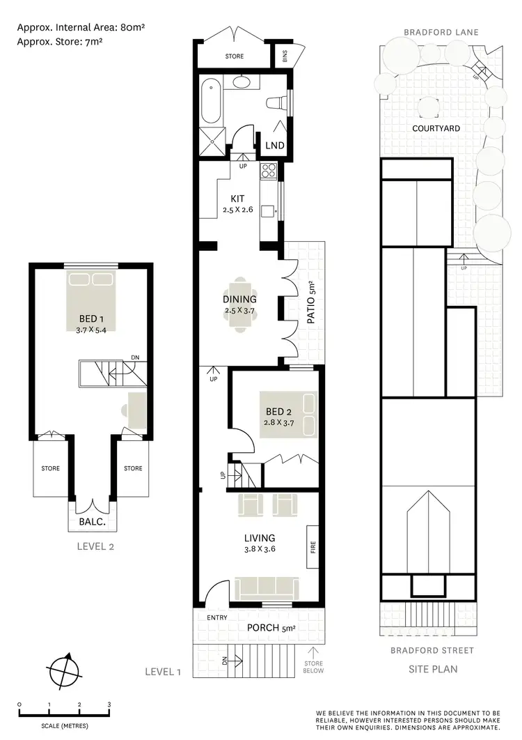 Floorplan of Homely house listing, 51 Bradford Street, Balmain NSW 2041