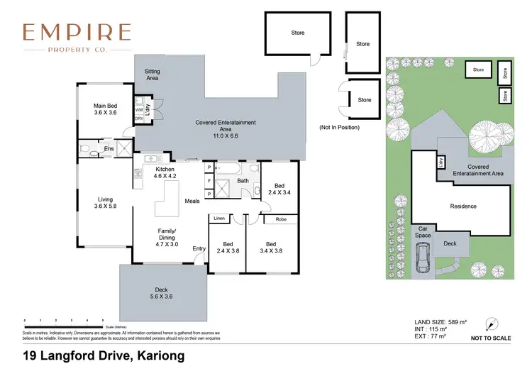 Floorplan of Homely house listing, 19 Langford Drive, Kariong NSW 2250
