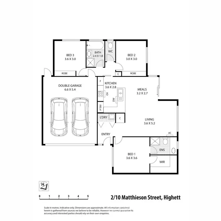 Floorplan of Homely unit listing, 2/10 Matthieson Street, Highett VIC 3190